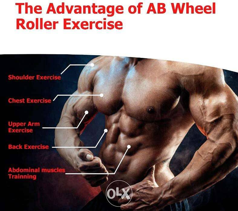 AB Roller Wheel, 6-Pack & Oblique Trainer, Tight-Fit Physique Trainer 5