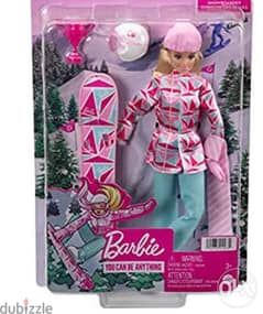 Barbie Winter Sports Snowboarder Blonde Doll (12 inches) with Jacket,