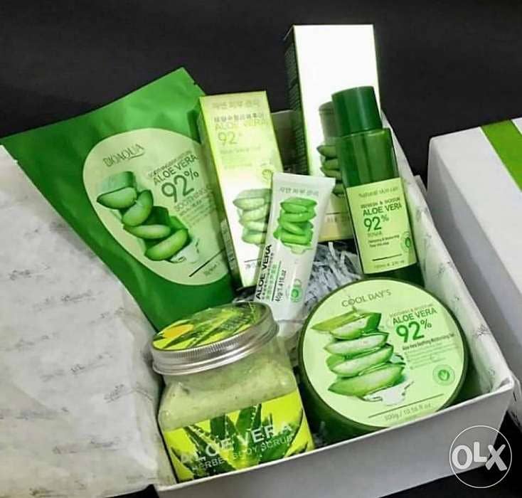 Aloe vera skincare set 0