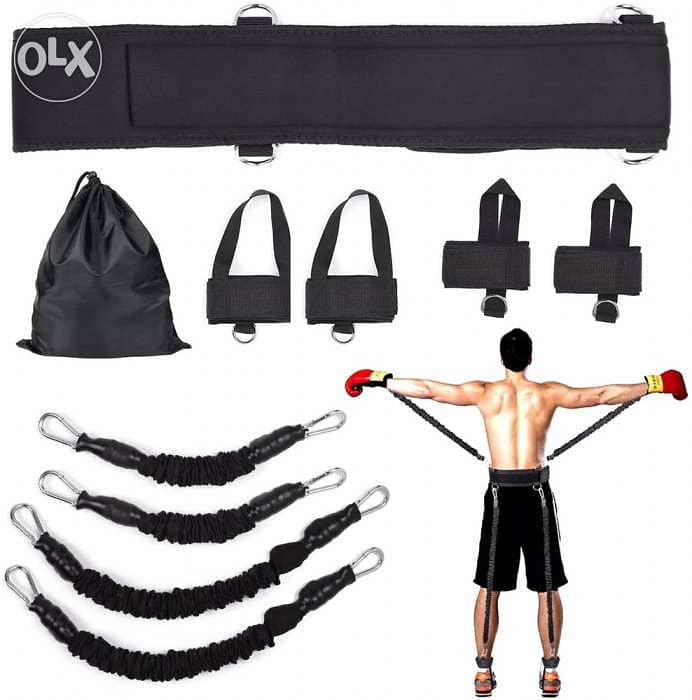 Boxing training resistance bands set 1