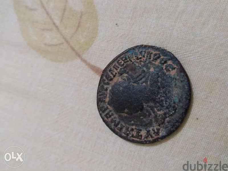 Ancient Roman Bronze coin for Emperor Serverus Alexander year 235 AD 0