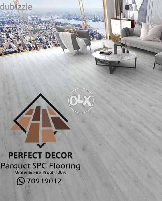 German Parquet waterproof-fireproof. باركيه ضد الماء و الحريق 0