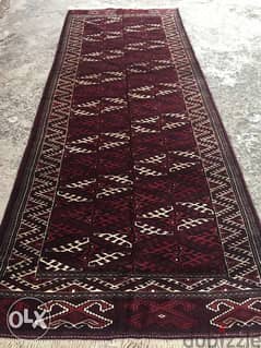 سجاد عجمي . شغل يدوي صوف385/140. persian carpet. tapis. Hand made