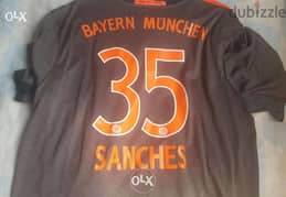 Bayern Munich 3rd adidas jersey sanches 35 0