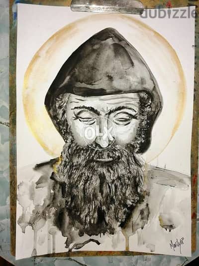 Saint Charbel painting