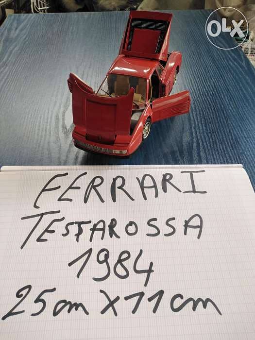 Model Cars made in Italy 1/18 2