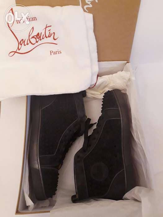 Authentic Christian Louboutin high top sneakers. 43 size. 1