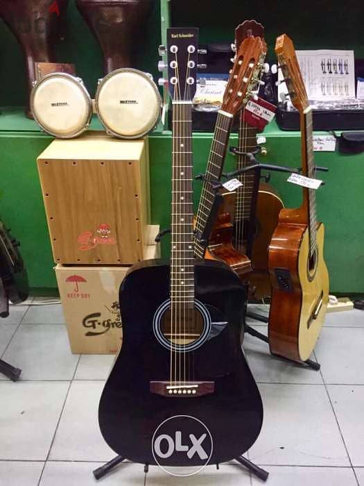 guitar Acoustic karl shneider jumbo size 1