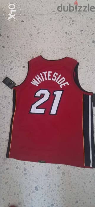 Miami heat whitside offical jersey 1