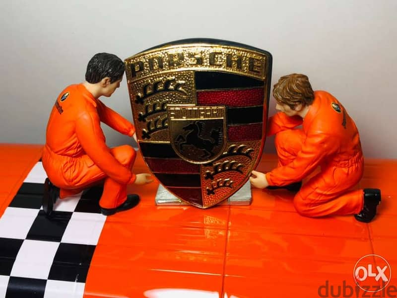 1/18 diecast Porsche Jägermeister racing models 1