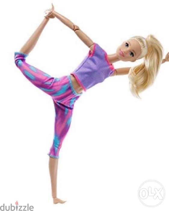 Barbie Made to Move Doll with 22 Flexible Joints & Long Blonde 3