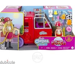 Barbie Chelsea Fire Truck Playset 0