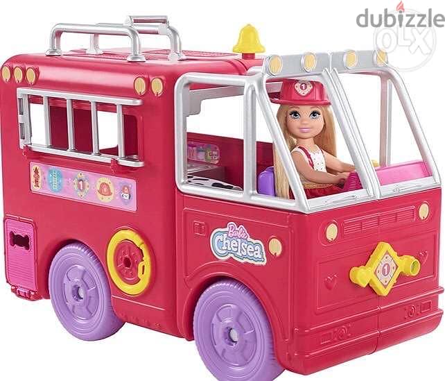Barbie Chelsea Fire Truck Playset 1