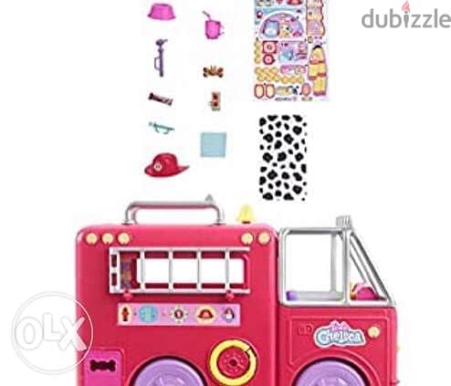 Barbie Chelsea Fire Truck Playset 2