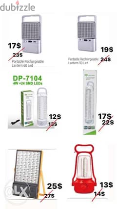 Rechargeable Led lights