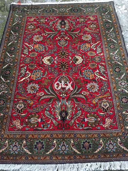 سجادعجمي. Persian Carpet. Hand made 3