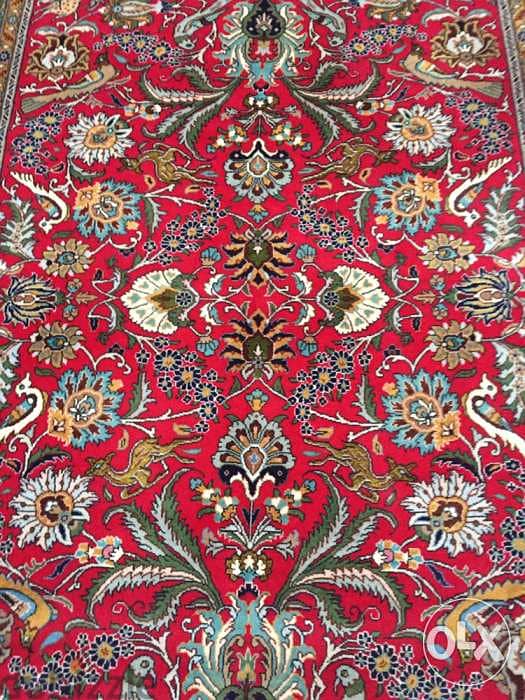 سجادعجمي. Persian Carpet. Hand made 5