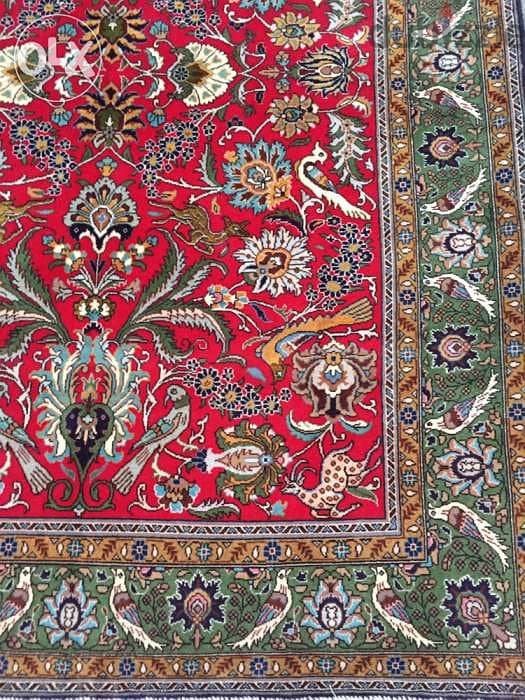سجادعجمي. Persian Carpet. Hand made 6
