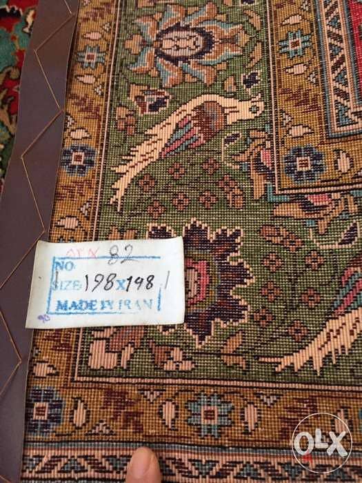 سجادعجمي. Persian Carpet. Hand made 7