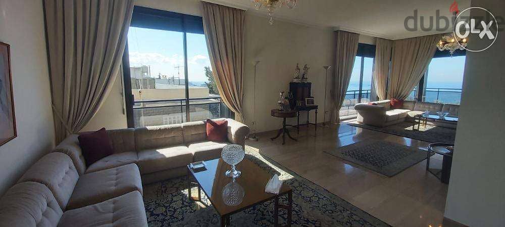 520 Sqm| Fully furnished apartment Rabieh | Mountain,with view 0