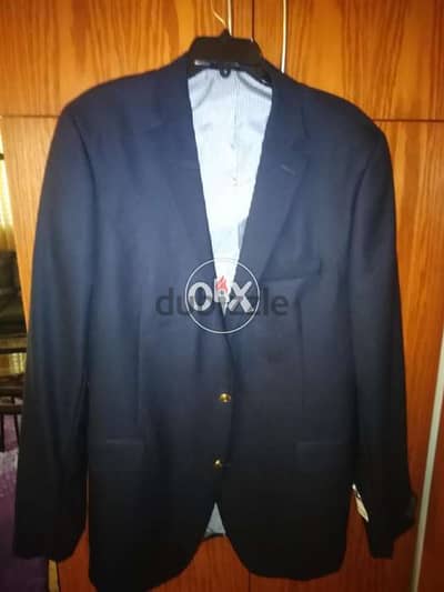 Stafford navy blue Blazer 100%wool