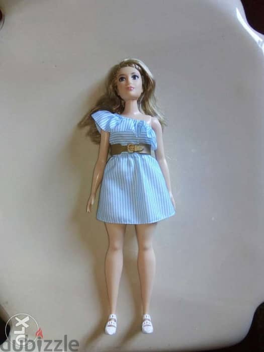 PURELY PINSTRIPED CURVY Great Barbie doll2020 in her Own wear+Shoes=16 0