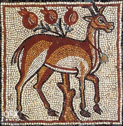 Mosaic غزال