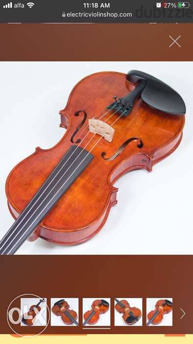 Acoustic-Electric Violin 3