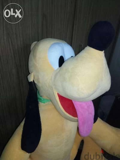 PLUTO XL BIG 70Cm great as new PLUSH DISNEY CHARACTER Mickey friend=21