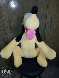 PLUTO XL BIG 70Cm great as new PLUSH DISNEY CHARACTER Mickey friend=20