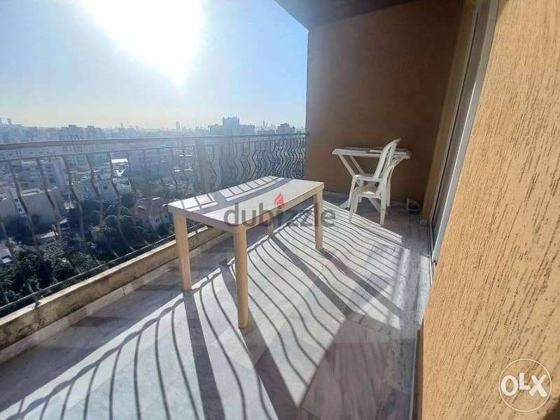 150 Sqm | Fully furnished apartment Zalka | Beirut and Sea view 1