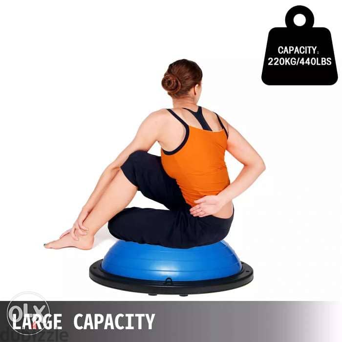 Blue Bosu ball 1