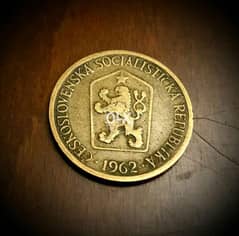 1962 Czechoslovakia old one KR coin