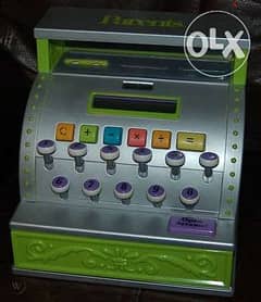 kids toy cash register by parents very realistic works on solar energy 0