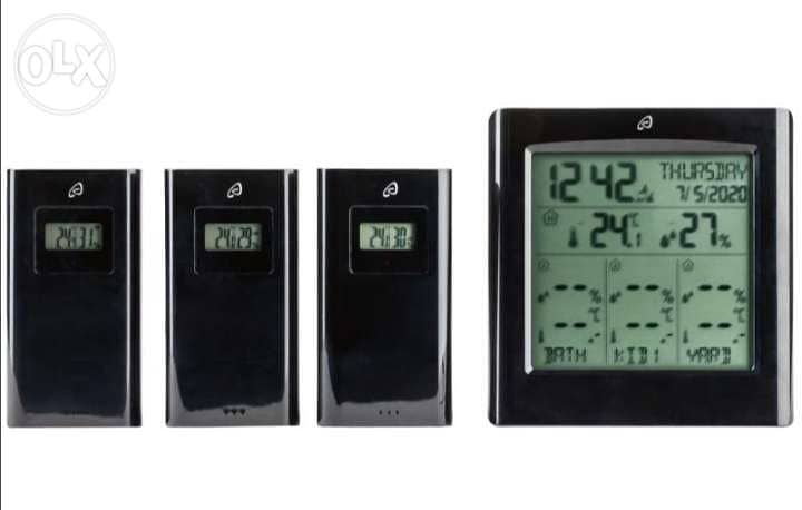 AURIOL® 4- LD5380, Station météo radioguidée, 2$ delivery 0