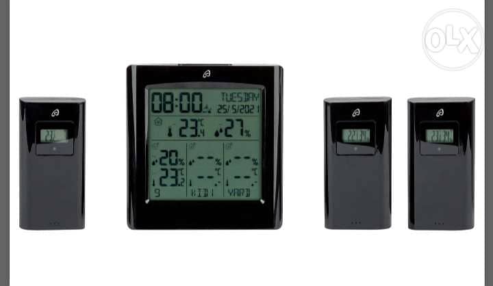 AURIOL® 4- LD5380, Station météo radioguidée, 2$ delivery 1