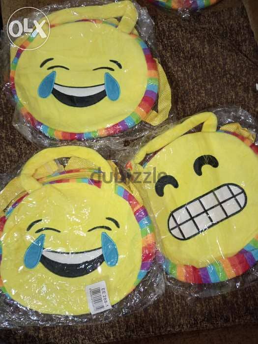 Emoji cute kids bags 1 for 4$ 1