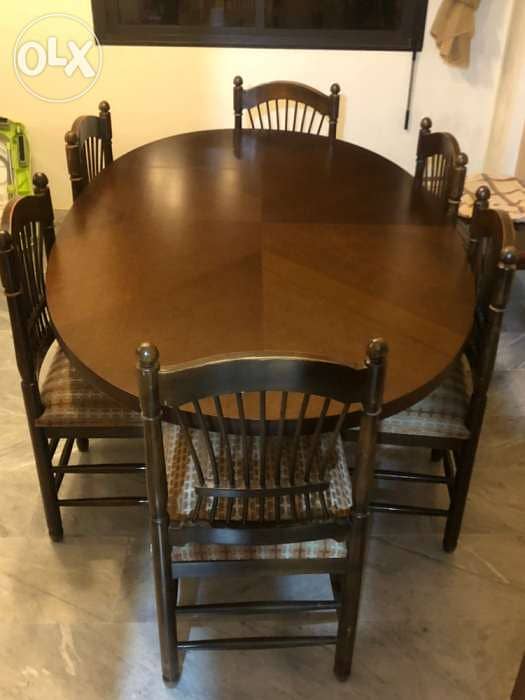 dining table and chairs 2