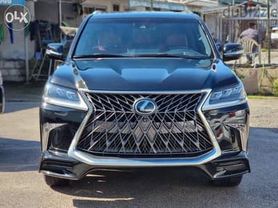 Lexus LX 570 S 2018 black