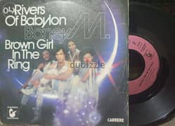 Boney M - brown girl / rivers of babylon - vinyl 0