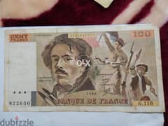 France one hundred Cent Francs Memorial year 1986