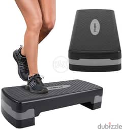 Stepper aerobic exercise step with adjustable 0