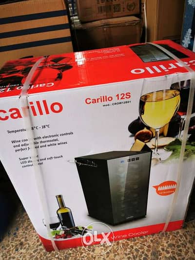 Wine Cooler Carillo 12Bottles براد قناني و مشروب