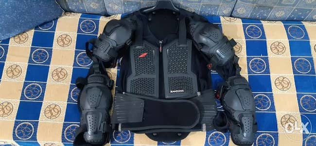 Motorcycle safety jacket zandona