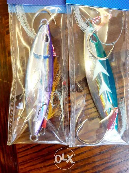 Glow jig For sale or trade on rod jig 100 gram 1