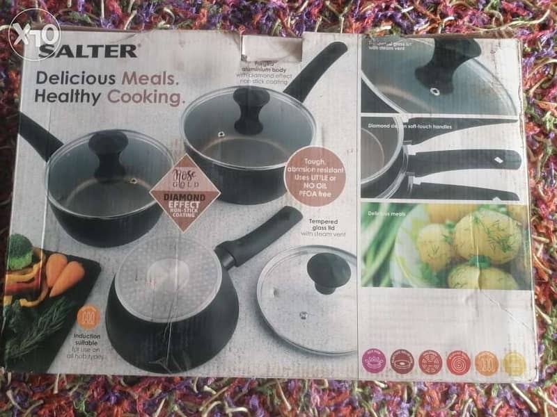 New Pan set new made in UK. 1