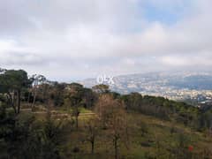 Duplex in Douar, Metn with Full Panoramic Sea and Mountain View