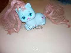 LITTLE PRETTY KITTIES Mattel 1989 small toys colored hair, all=30$