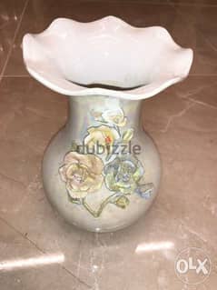 Home decoration, flower vase, white color