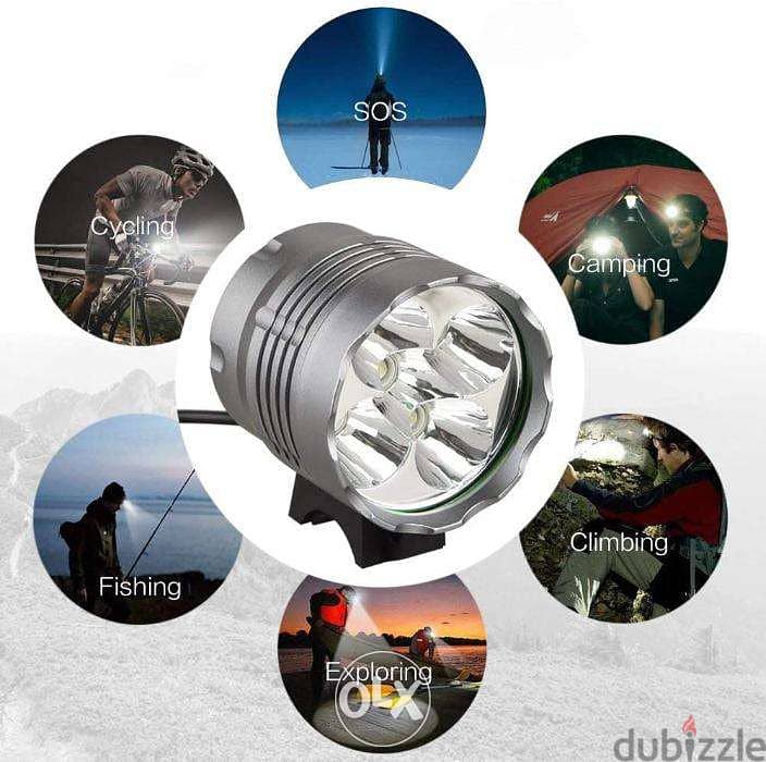 6000 lumens Bike light 0